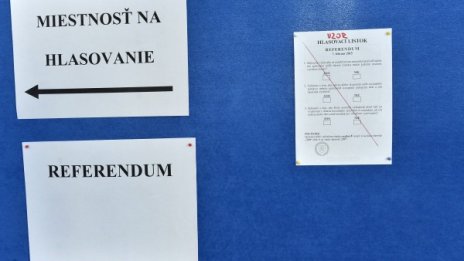 Референдумът за семейните ценности в Словакия се провали