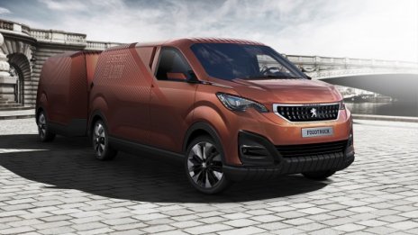 Peugeot изненада света с ресторант на колела 