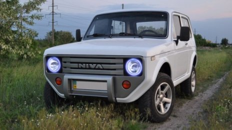 Lada Niva с тунинг, не руски – украински