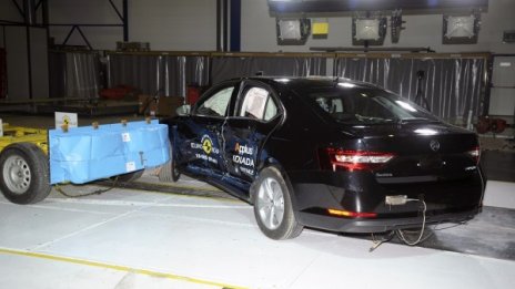 Skoda Superb с отлична оценка от Euro NCAP