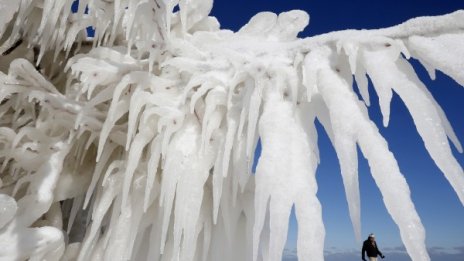 Жълт код за студ в 16 области с максимални –10°