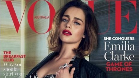 Секси Емилия Кларк за Vogue