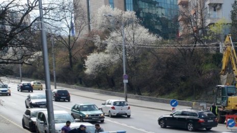 Тапи и задръствания по бул. "Владимир Вазов"