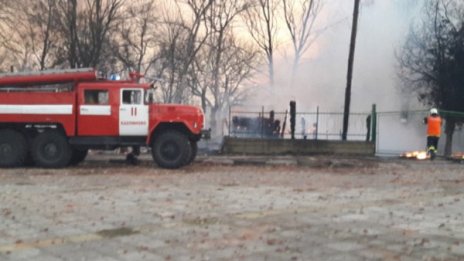 Влак с цистерни се взриви в Хитрино, най-малко-четирима загинали*