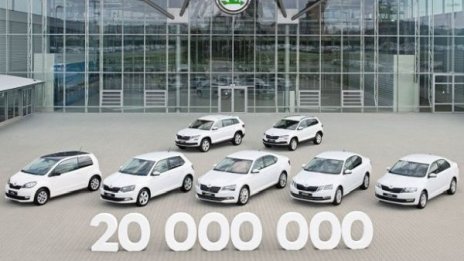 Skoda мина границата от 20 млн. произведени коли