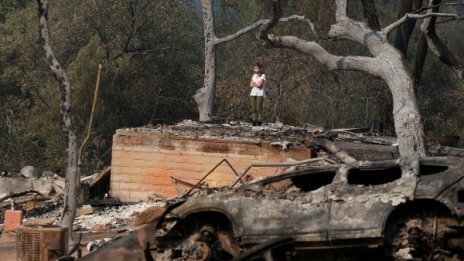 Пожарите в Калифорния са унищожили 8400 сгради