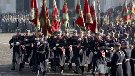 На Богоявление: Водосвет за бойните знамена на армията!