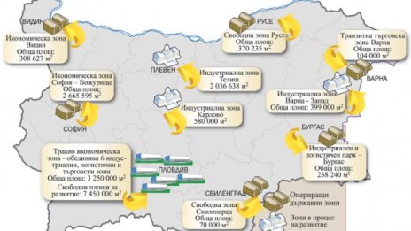 У нас: Никнат индустриални зони с мащаба на Слънчев бряг