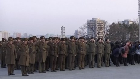 Военен парад в Пхенян ден преди Олимпиадата