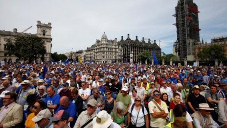 100 000 души протестираха в Лондон 2 г. след референдума