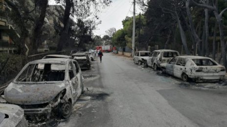 При пожара в Гърция са повредени около 2000 къщи