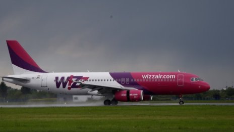 Wizz Air спира полети от София до Варна 