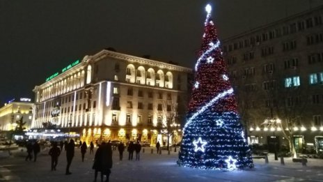 Москва дари 13-метрова елха на София 