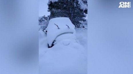 Сняг и силни ветрове в Централна и Източна Европа