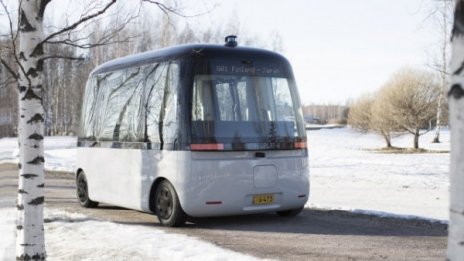 Автономен автобус тръгва на пробен пробег в... Лапландия