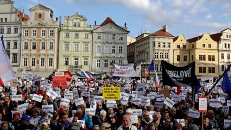 Протест срещу Бабиш, Прага си спомня за "Нежната революция"