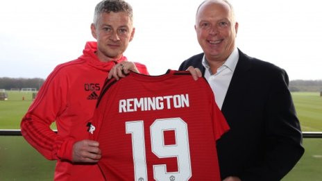 Manchester United и Remington започнаха дългосрочно глобално сътрудничество