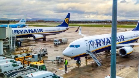 Пилотите на Ryanair ще стачкуват следващата седмица 