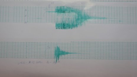 Земетресение от 4,1 по Рихтер разлюля Вранча