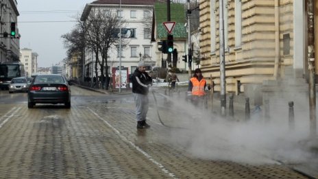 Без "синя" и "зелена" зона заради миенето на улиците в София