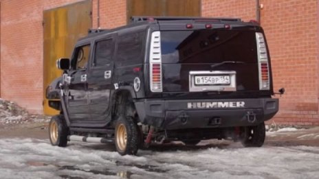 Hummer с 13-цолови джанти от "Лада"? Възможно е! 