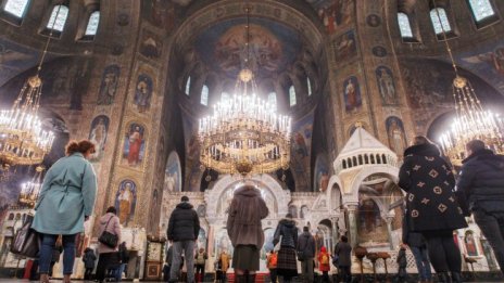 Тържествена литургия в "Св. Александър Невски" за Ивановден