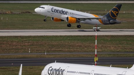 Заради Ryanair - отнеха държавната помощ на Condor 