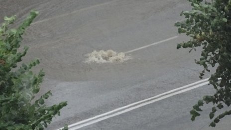 Буря във Великотърновско нанесе щети на пътища