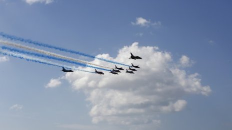 F-16 се разби в Гърция, пилотът се спаси 