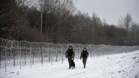 Сблъсък на границата между Полша и Беларус 