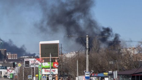 Ракети по Киев по време на посещението на Гутериш