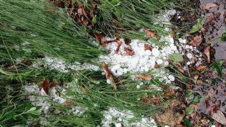 Започват огледи след градушката в Южна и Югоизточна България