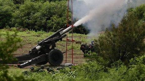 Тайван провежда артилерийски учения