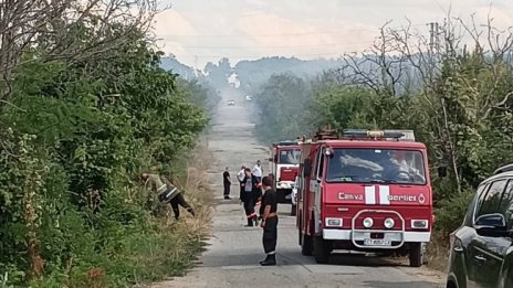 Земеделска техника е причинила пожара в Сакар планина