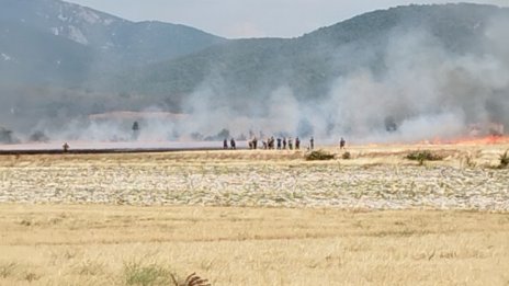 Арестуваха мъж, заподозрян за запалването на пожар