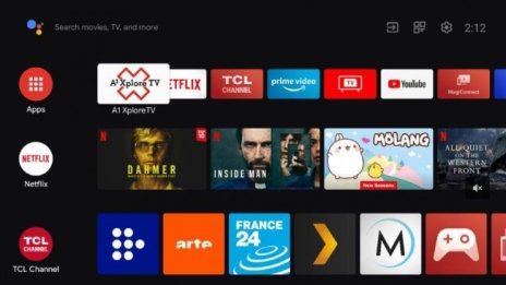 A1 Xplore TV вече работи и на устройства с Android TV