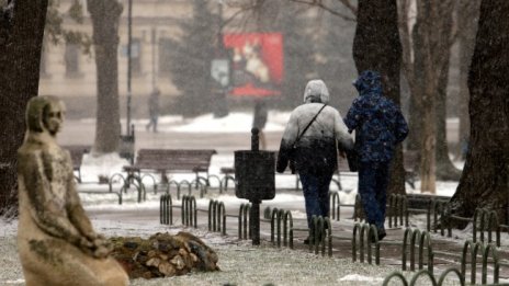 Жълт код за снеговалежи в девет области