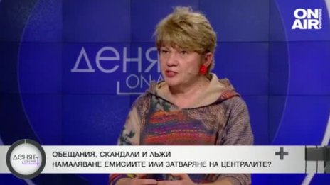 Нона Караджова: Ясно е, че въглещните централи не могат да бъдат вечни