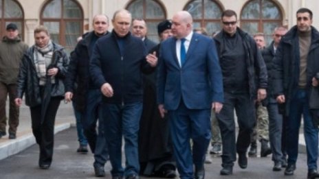 Путин е в Севастопол за годишнината от анексирането на Крим