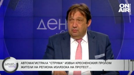 Шишков: До края на май пускаме участъка на АМ "Европа" от Драгоман до Калотина