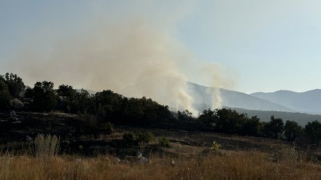 Пожарът край Казанлък е овладян