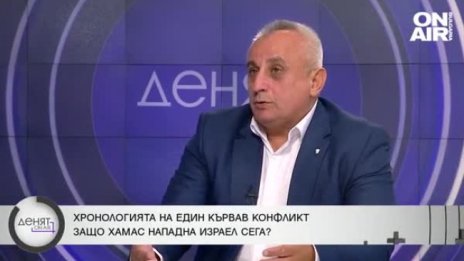 Ген. Груди Ангелов: Израел да унищожи "Хамас" означава да унищожи цялата Ивица Газа