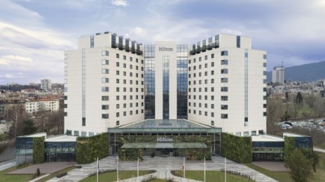 Отличиха реновирания Hilton Sofia за най-добър интериорен дизайн на бизнес хотел