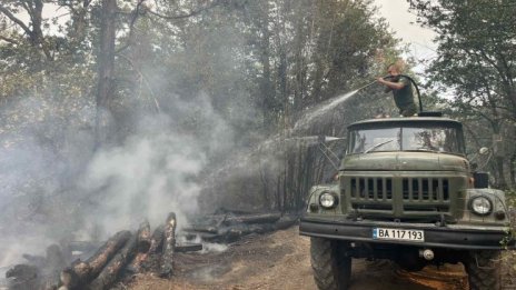 Запрянов разпореди: Цялата армия на крак заради пожарите