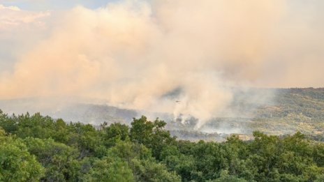 Мъж пострада при пожар край хасковското село Лозен