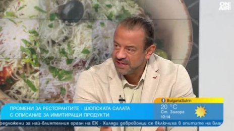 Алибегов за шопската салата: Разбрахме от медиите за наредбата