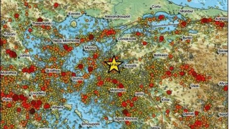 Трус от 4.3 по скалата на Рихтер разлюля бреговете на Турция 