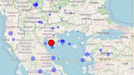 Земетресение разлюля Гърция, усети се и в България