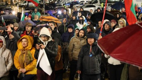 Симпатизанти на "Величие" протестираха в центъра на София