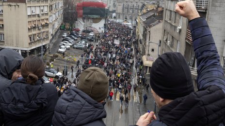 Пенсионерите протестират рамо до рамо със студентите в Сърбия 